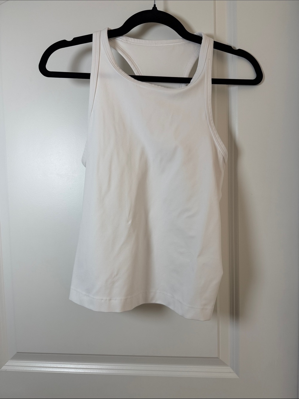 Classic White Women's Tank Top - Clean Versatile Layering Piece
